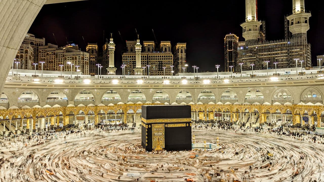 La Kaaba à La Mecque